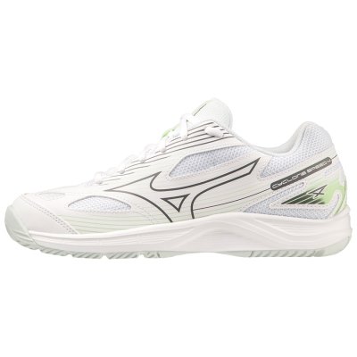 Zapatillas Para Voleibol Mizuno Cyclone Speed 4 Mujer Blancos / Verdes - Chile M514RPNGHC